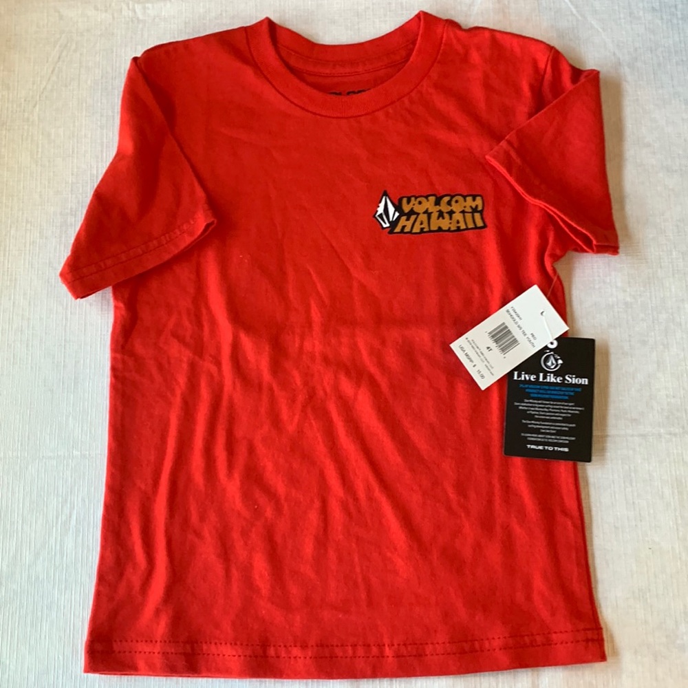Volcom kids graphic t-shirt size 4T/S